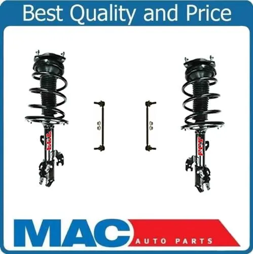 07-11 Camry 4CYL Front Quick Coil Spring Strut and Mount Sway Bar Links