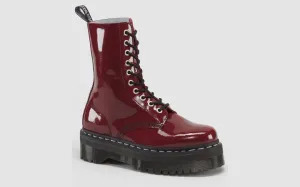 1490 Aggy Cherry Red Patent Platform Boot