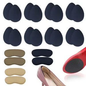 22 Pieces Upgraded Self-Adhesive Non-Slip Sole Pads and Heel Shoe Grips Liner, Shoe Insoles Foot Care Protector, Skid Proof Sole Sticker