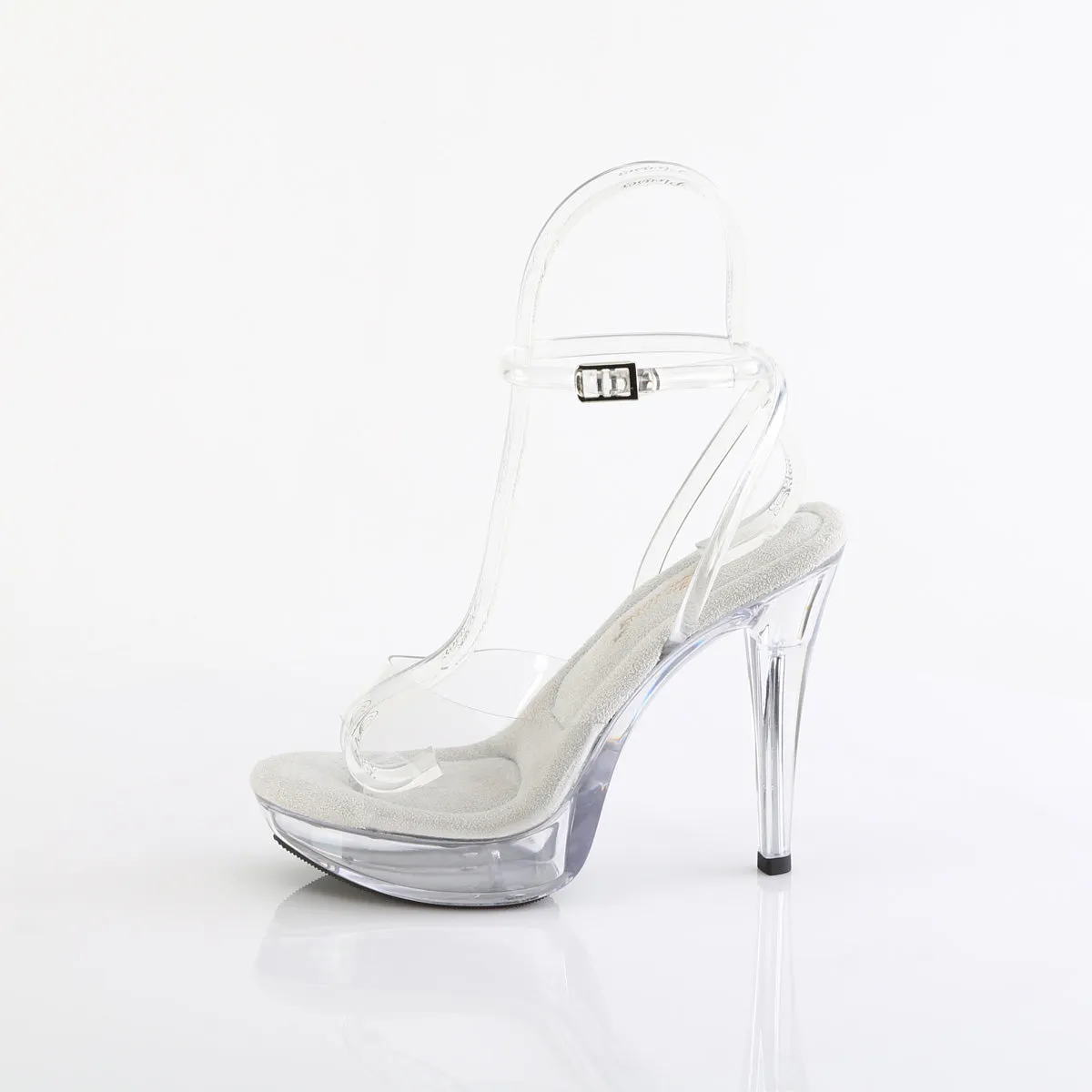 5" Heel Platform Ankle Strap Sandal (COCKTAIL-506)