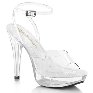 5" Heel Platform Ankle Strap Sandal (COCKTAIL-506)