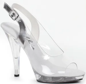 5" Stiletto Heel Slingback (ES521-SPRING-W)