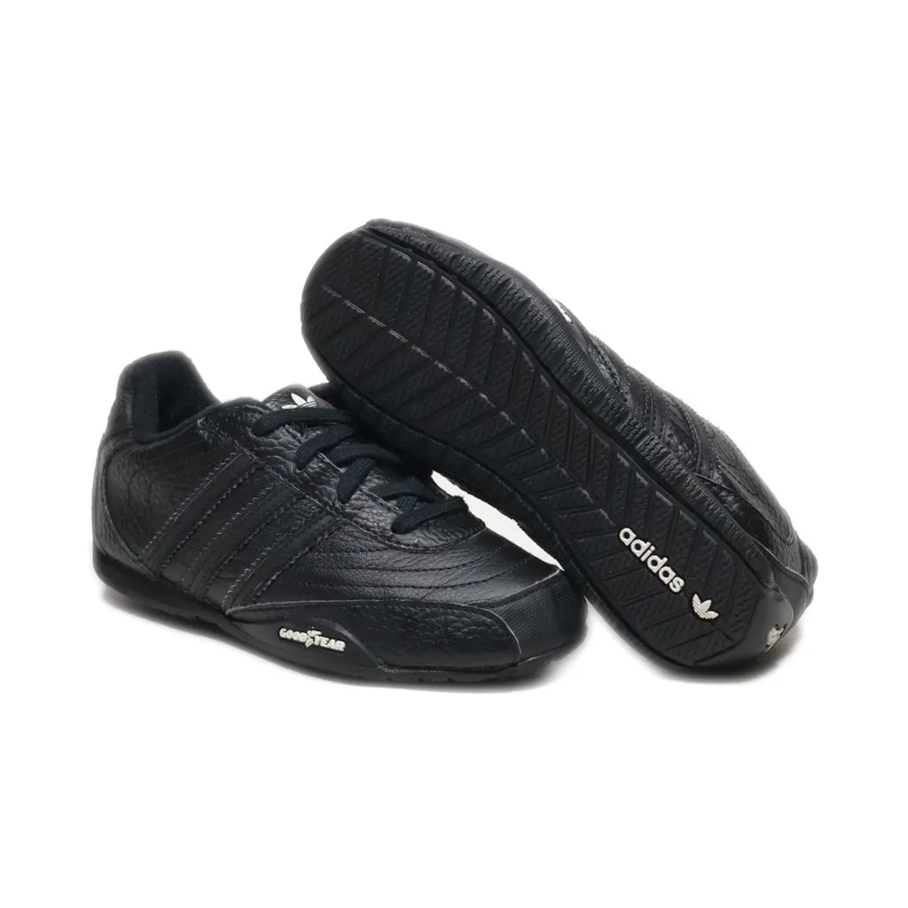 Adidas Good Year Sport Shoes Leather Black Colour For Kids