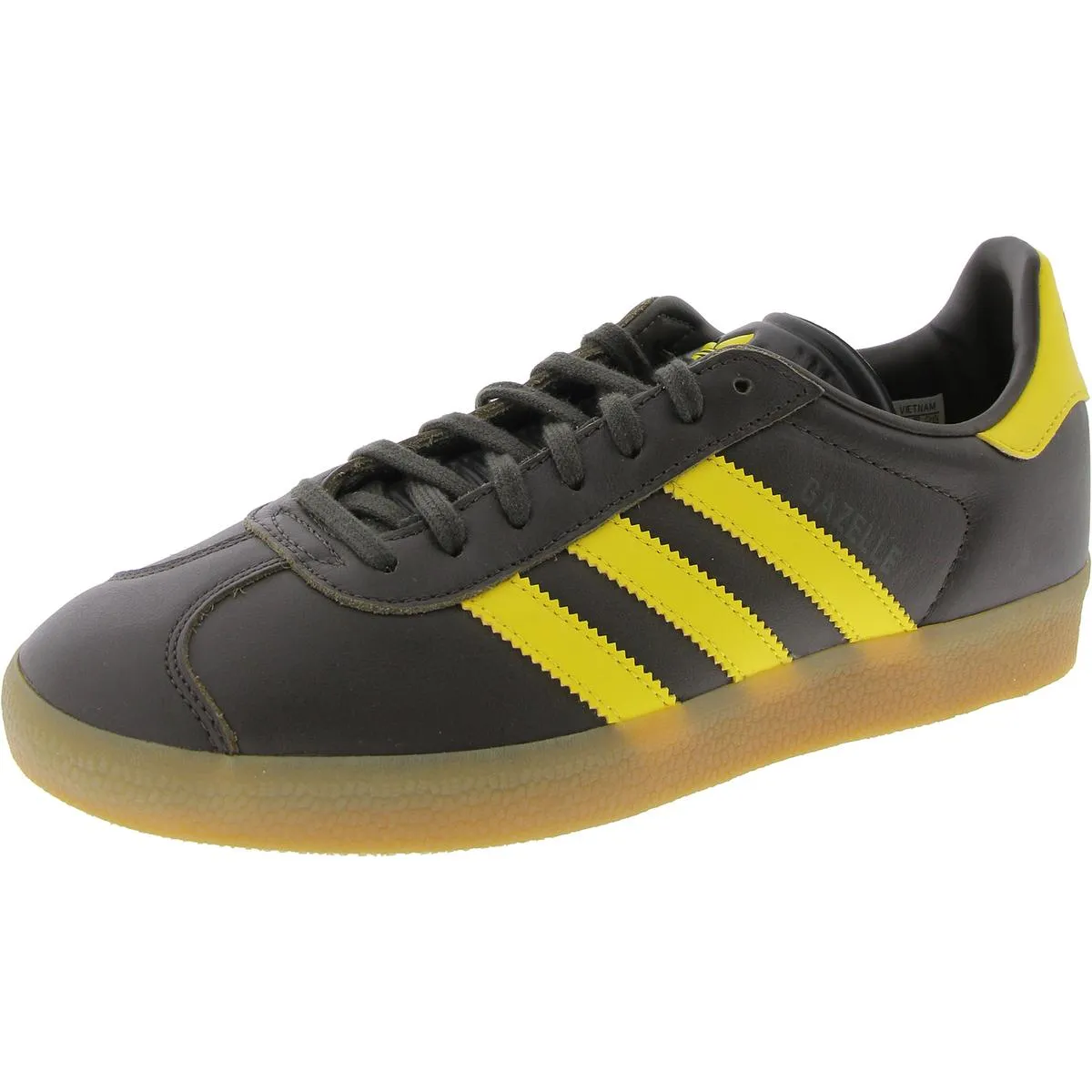 Adidas Mens GAZELLE INDOOR Faux Leather Trainer Running & Training Shoes