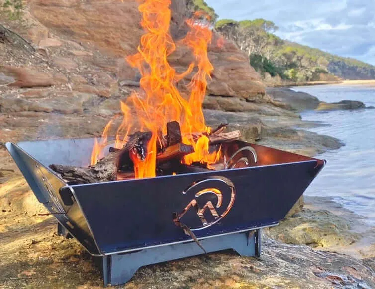 Adventureco Family Camper Australian Made Flatpack Firepit