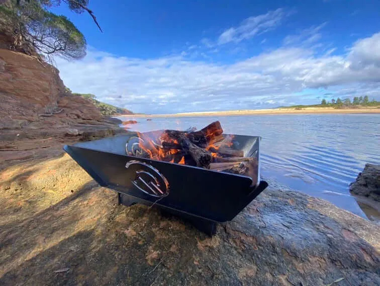 Adventureco Mini Camper Australian Made Flatpack Firepit