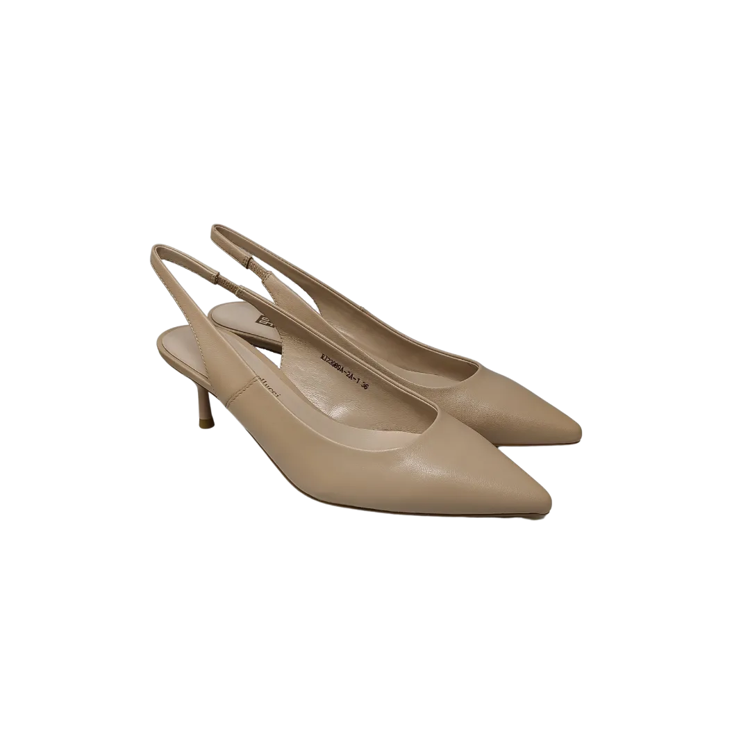 AicBerlluci Laura3 Ladies Nude Sling Heel