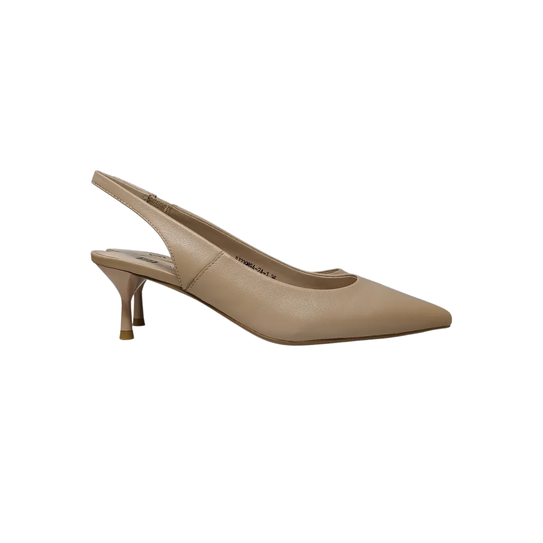 AicBerlluci Laura3 Ladies Nude Sling Heel