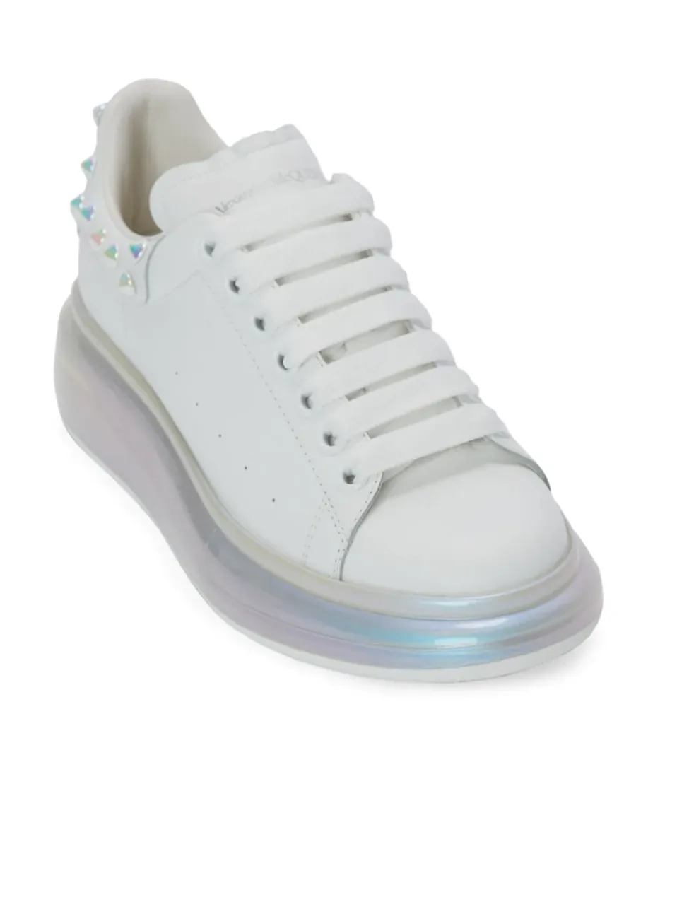 Alexander McQueen Iridescent Transparent Oversized Sneakers