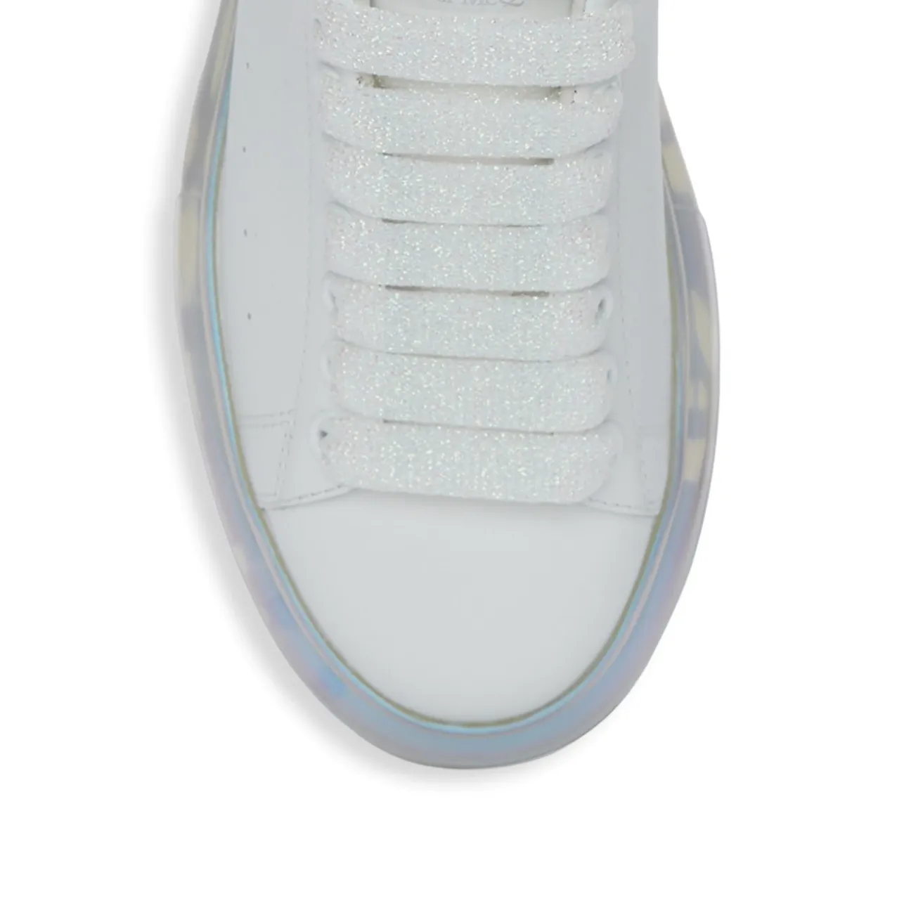 Alexander McQueen Iridescent Transparent Oversized Sneakers