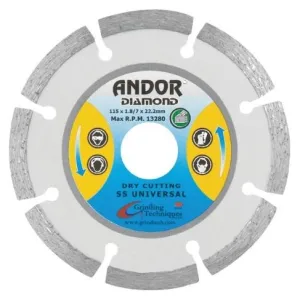 Andor SS Universal Segmental Diamond Saw Blade