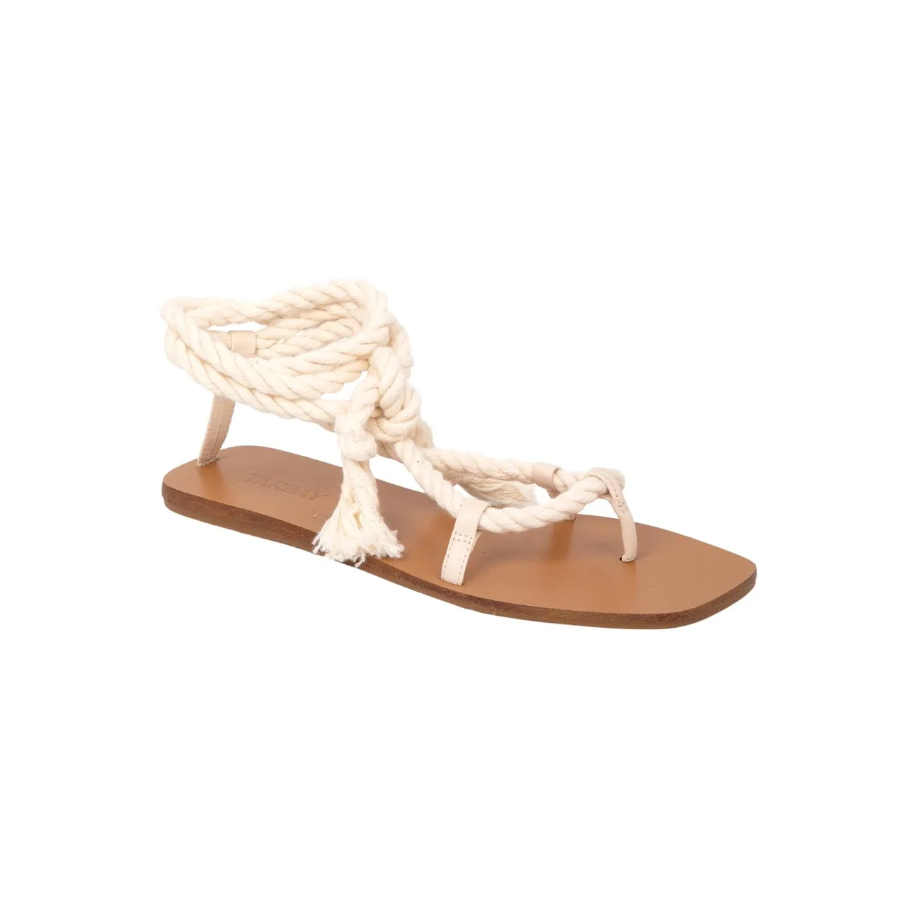 Arenisca Flat Sandals - White