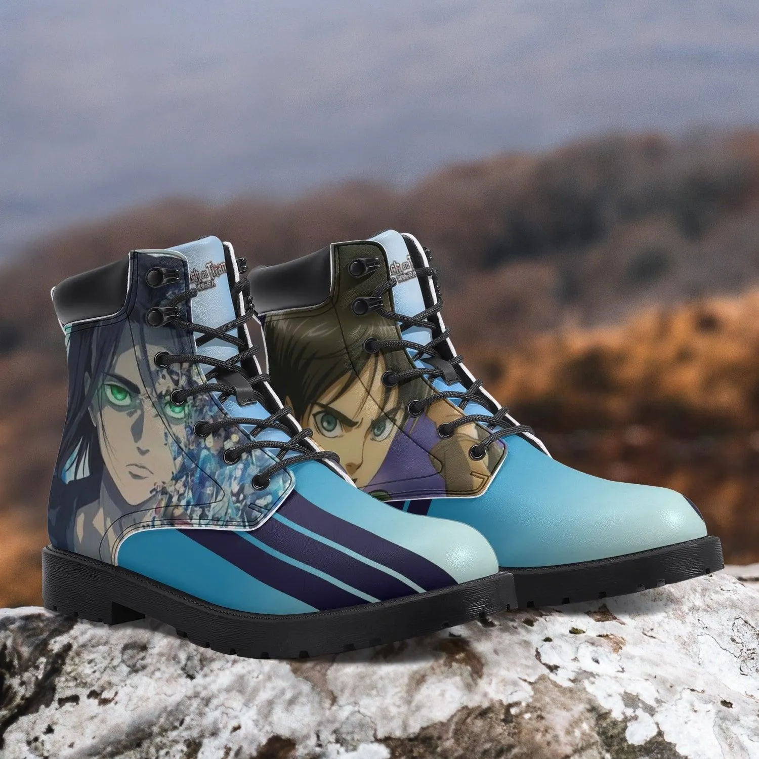 Attack On Titan Eren Jaeger All-Season Anime Boots