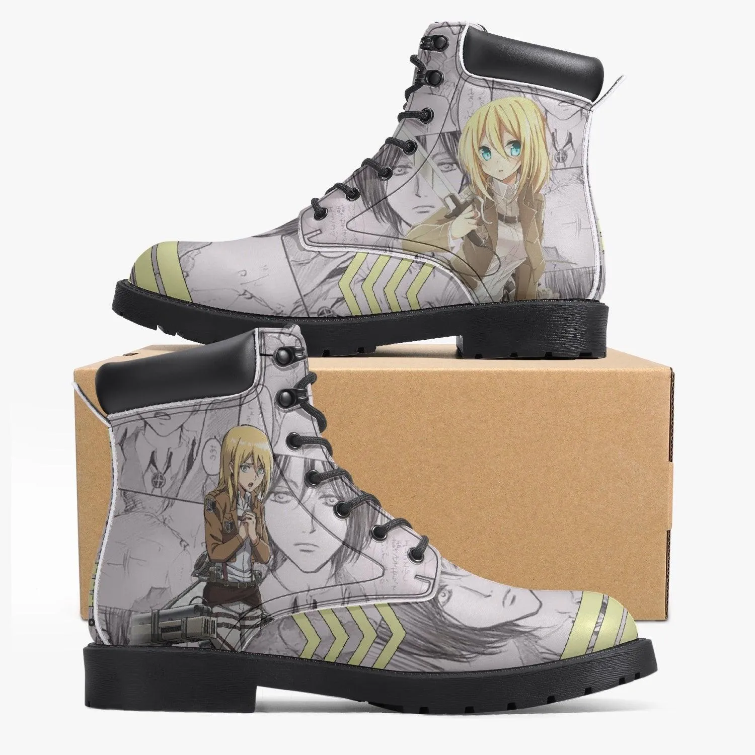 Attack On Titan Historia Reiss All-Season Anime Boots