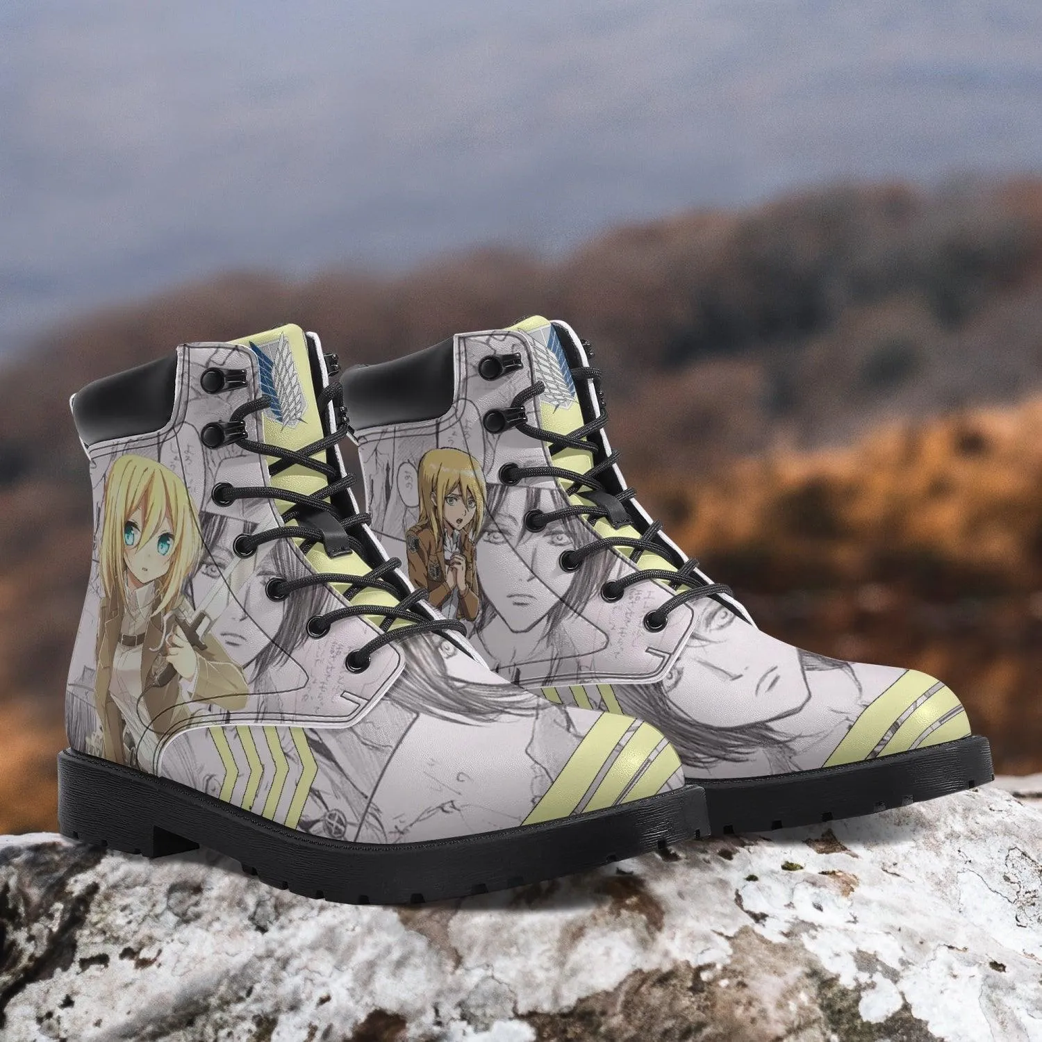 Attack On Titan Historia Reiss All-Season Anime Boots