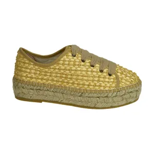 Basket Platform Sneaker - Natural