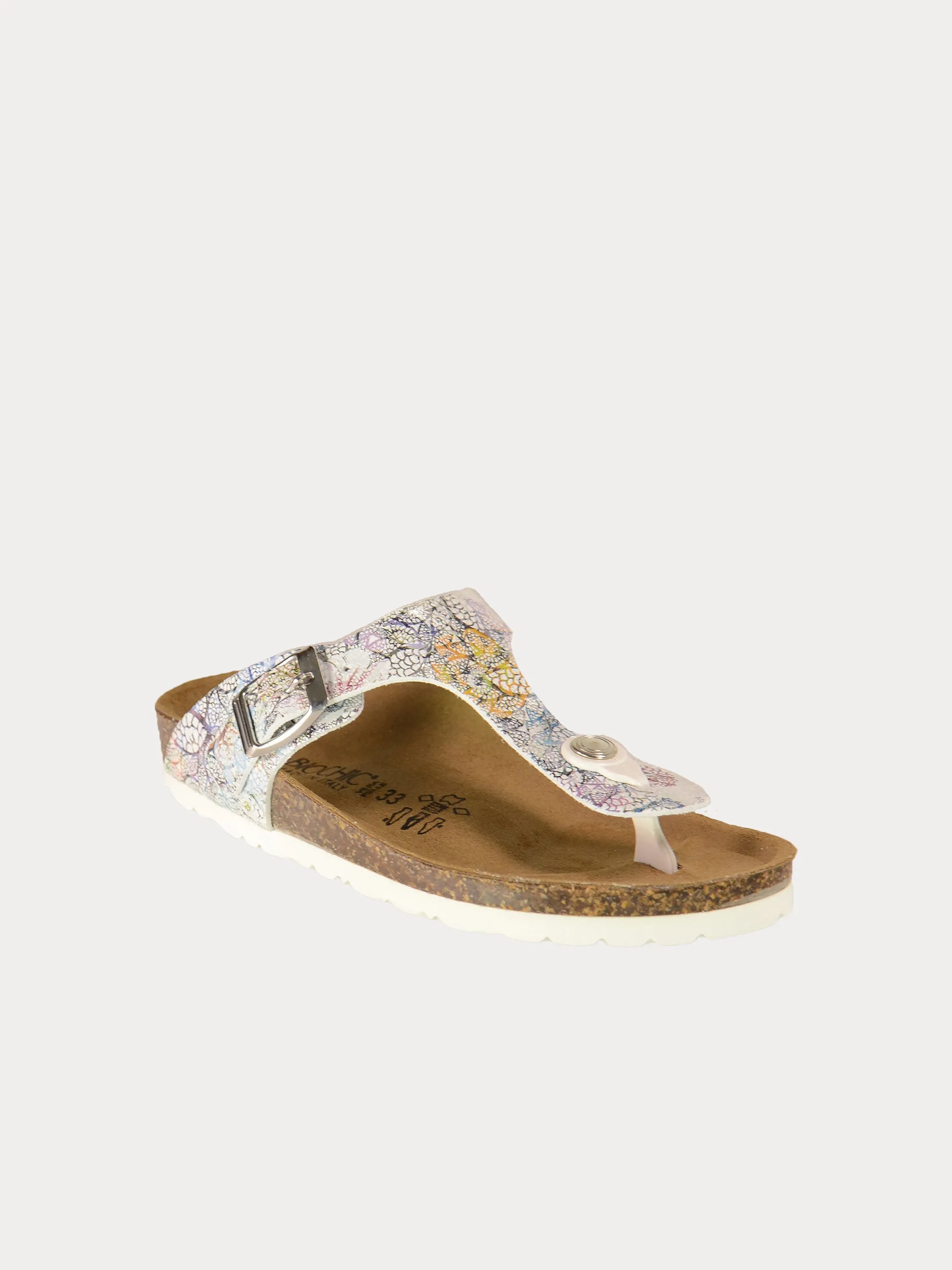 Biochic Girls Paisley Toe Flat Sandals