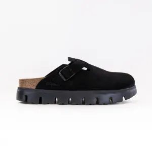 Birkenstock Boston Pap Chunky (Women's) - Black/Black