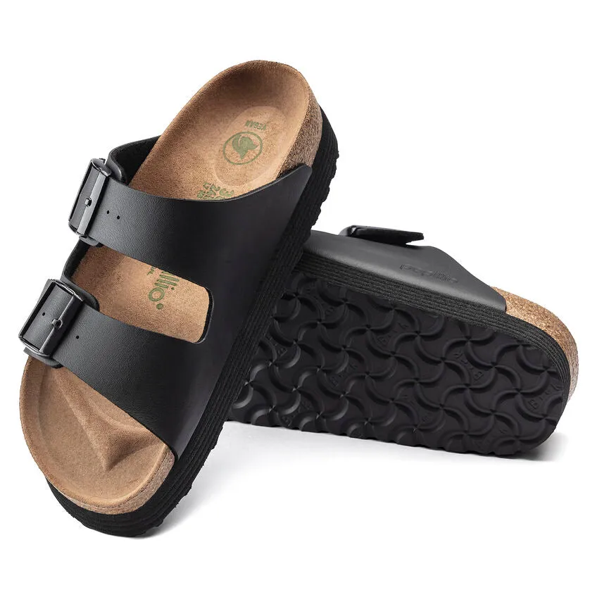 Birkenstock Women's Arizona Platform Sandal - Black