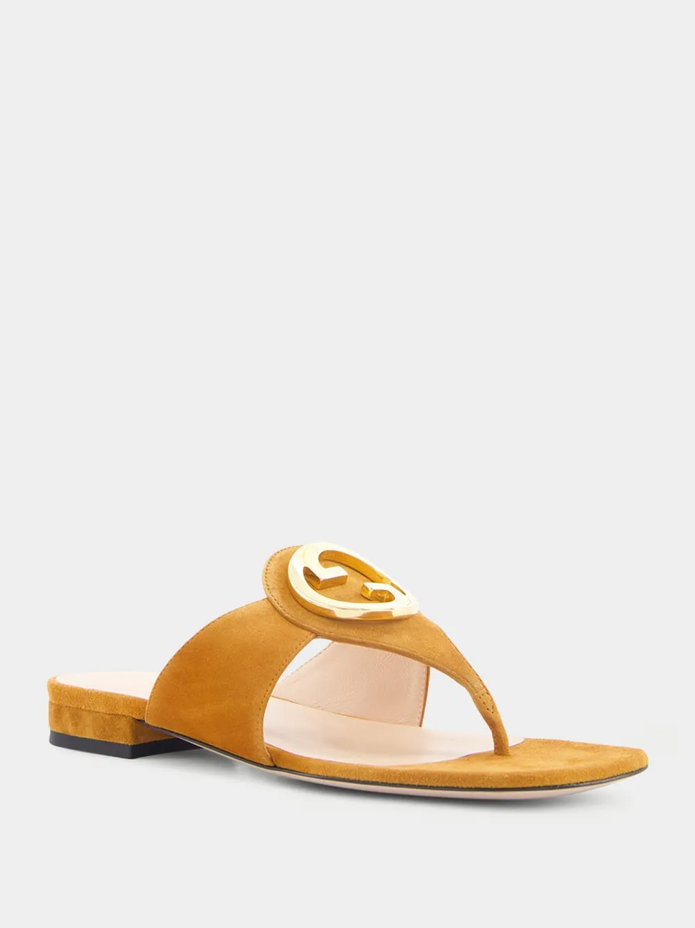 Blondie Thong Suede Sandals