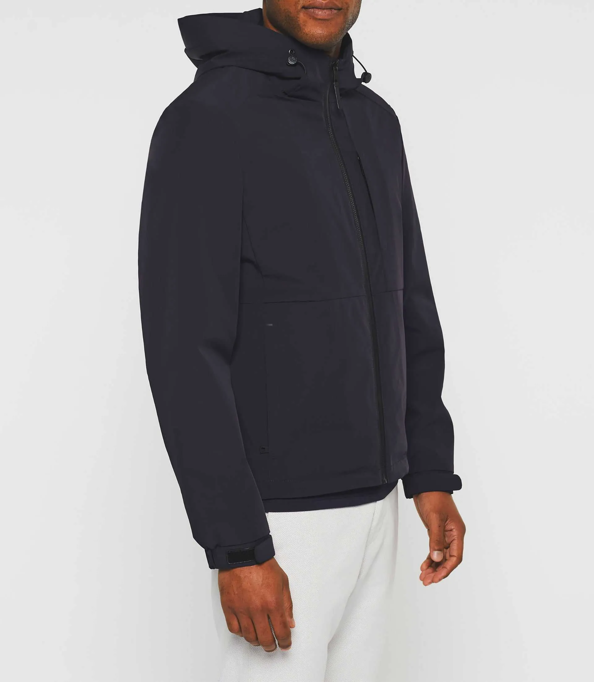 Blouson à capuche sport marine "Rodrig"