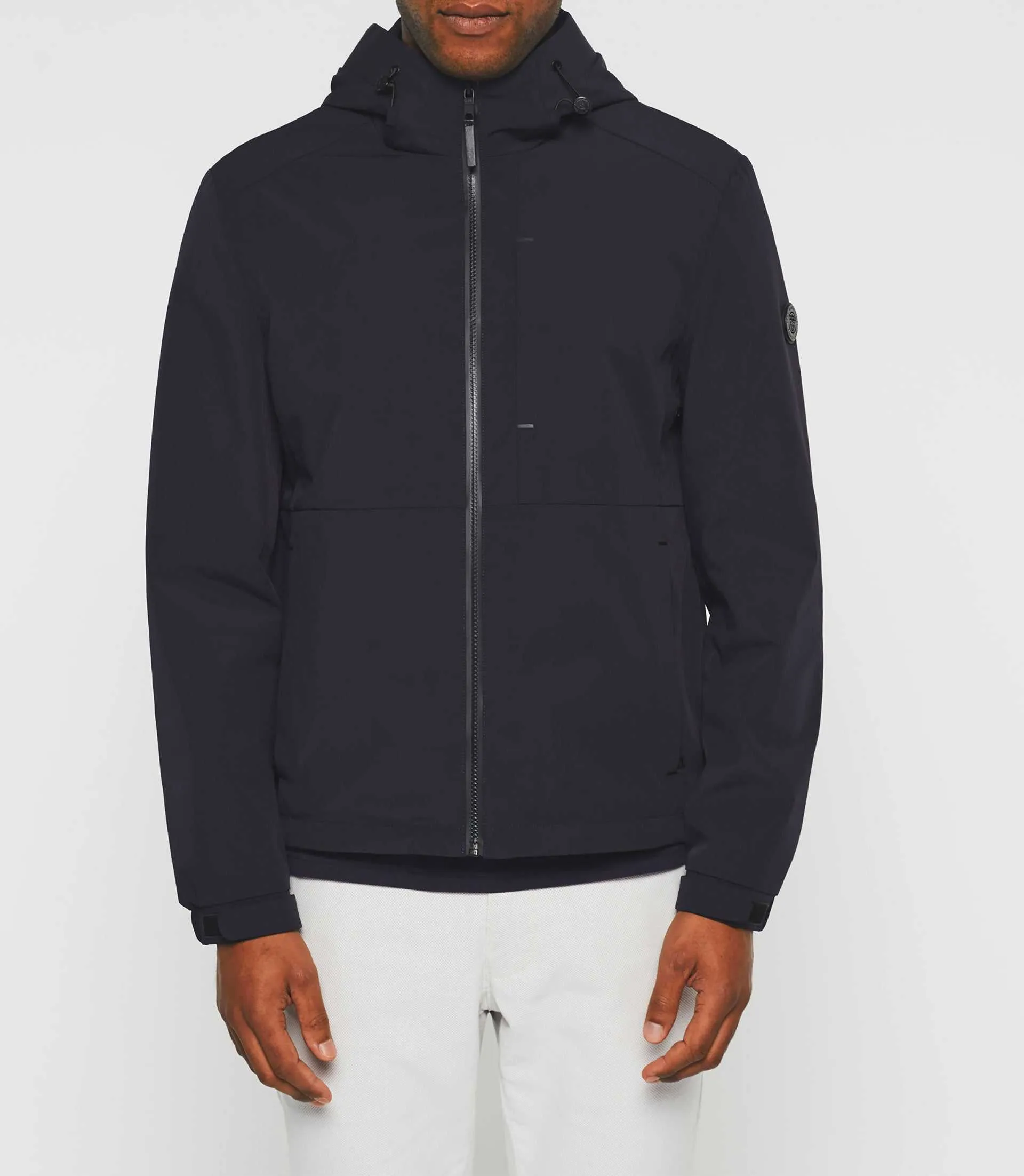 Blouson à capuche sport marine "Rodrig"