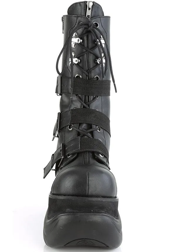 BOXER-230 [Black] | PLATFORM BOOTS [PREORDER]