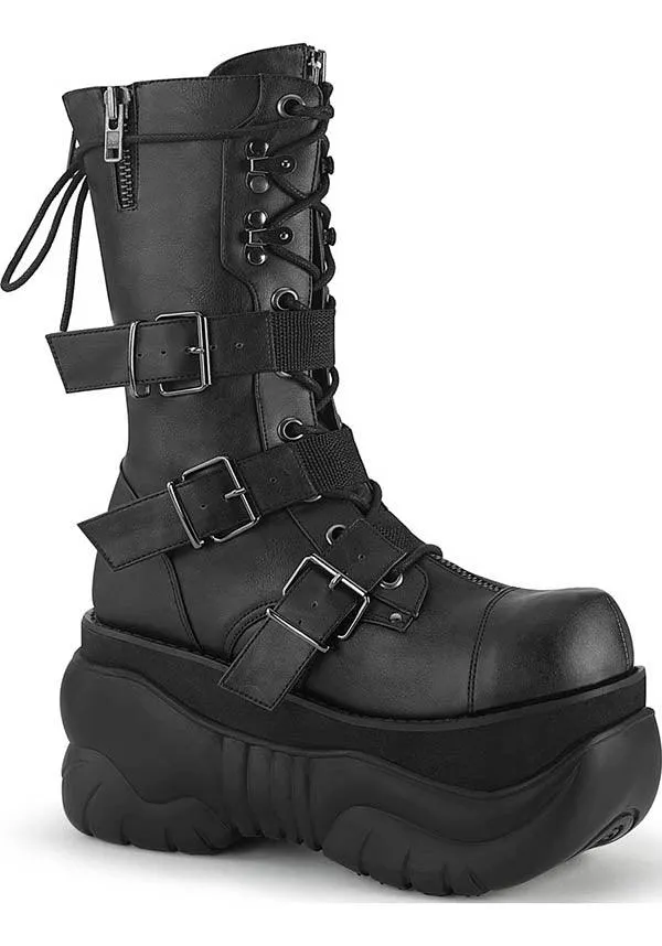 BOXER-230 [Black] | PLATFORM BOOTS [PREORDER]