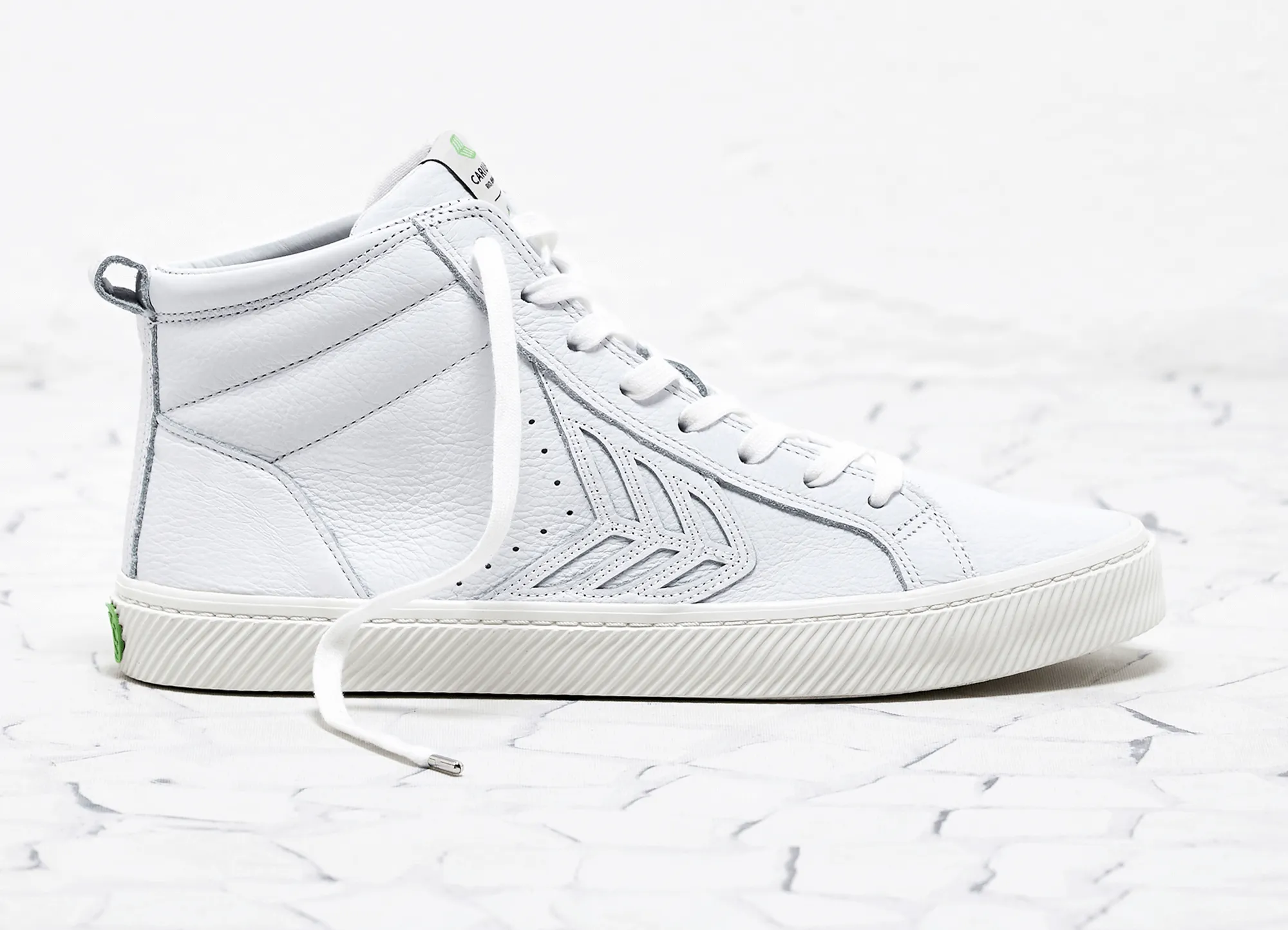 CATIBA High Off White Premium Leather Sneaker Women