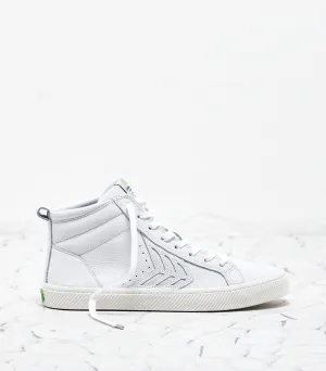 CATIBA High Off White Premium Leather Sneaker Women