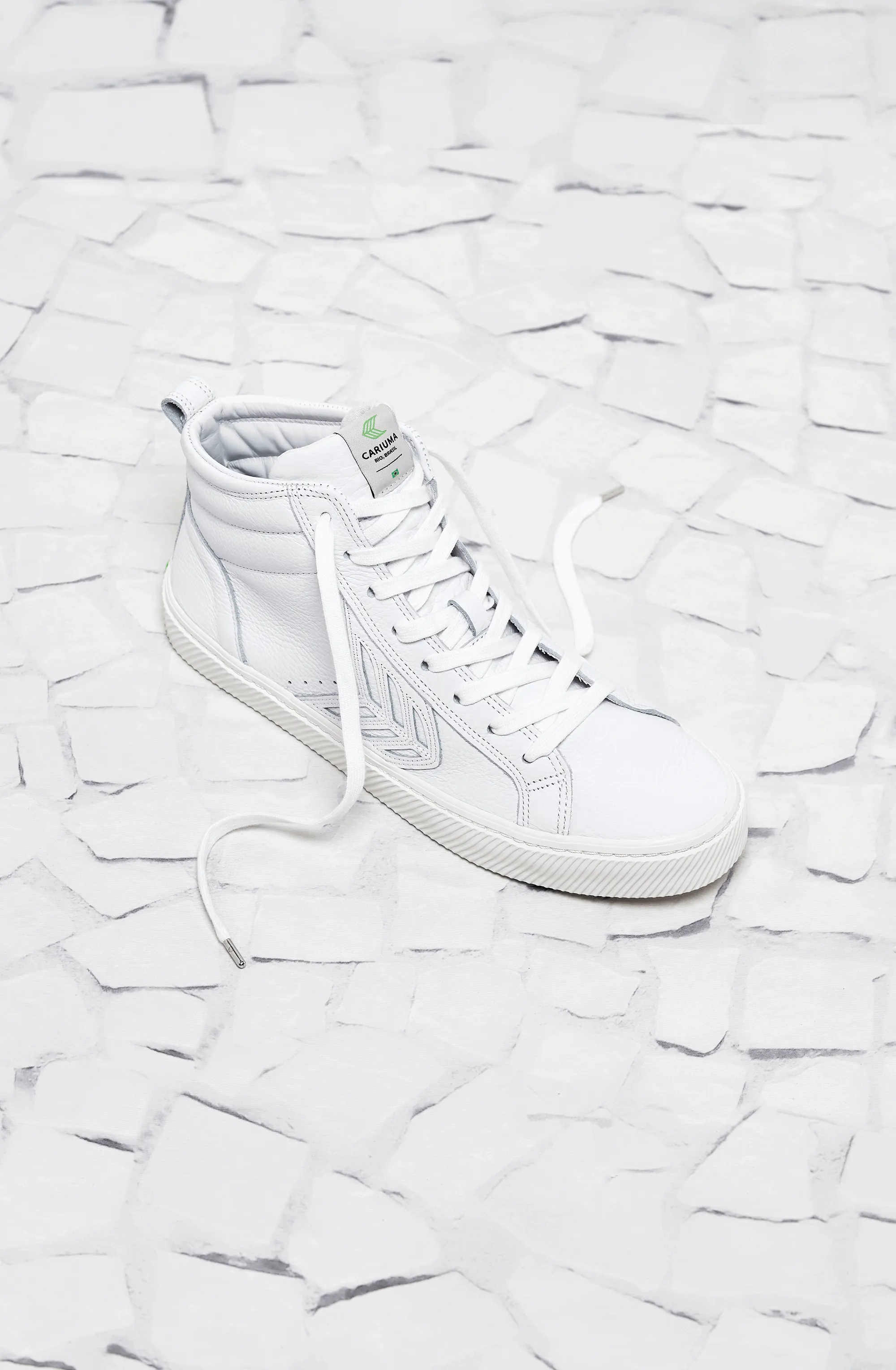 CATIBA High Off White Premium Leather Sneaker Women