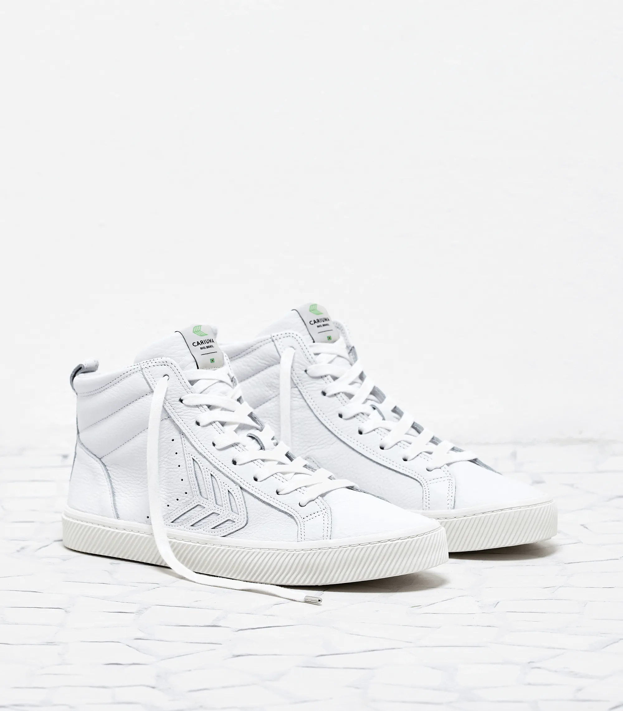 CATIBA High Off White Premium Leather Sneaker Women