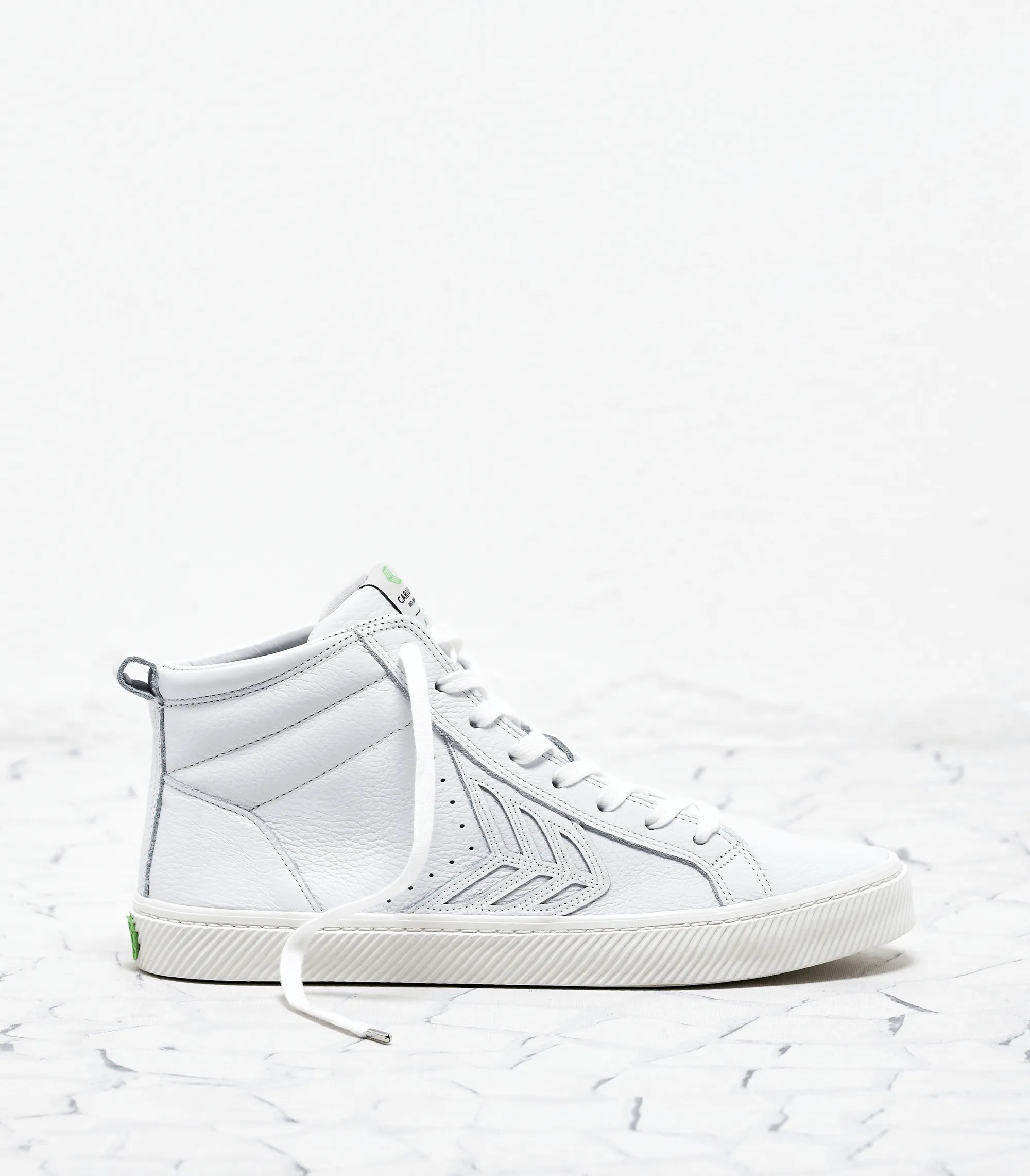 CATIBA High Off White Premium Leather Sneaker Women