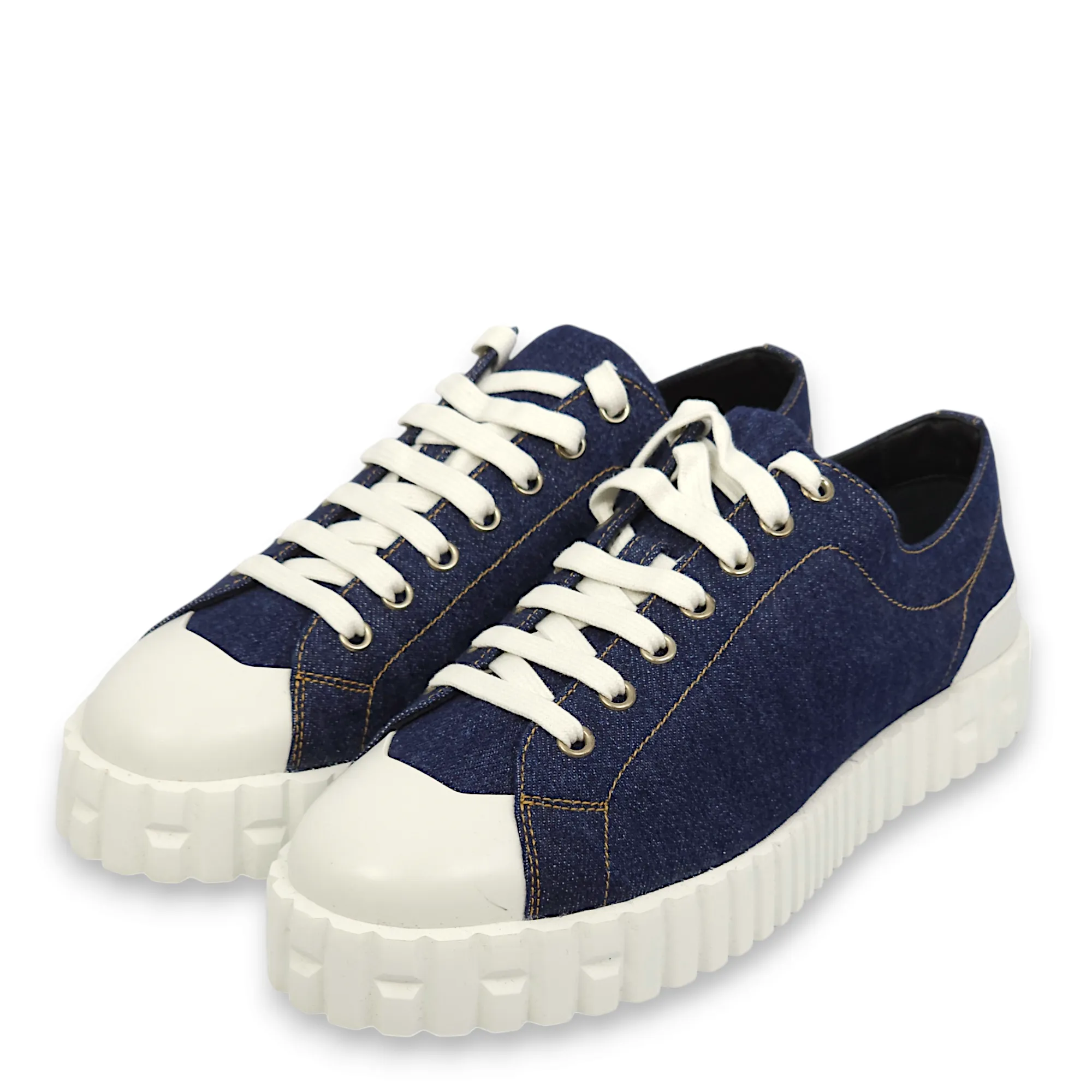 Cross 39.5 Blue Sneakers in Denim