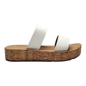 Double Band Platform Whisper Sandal