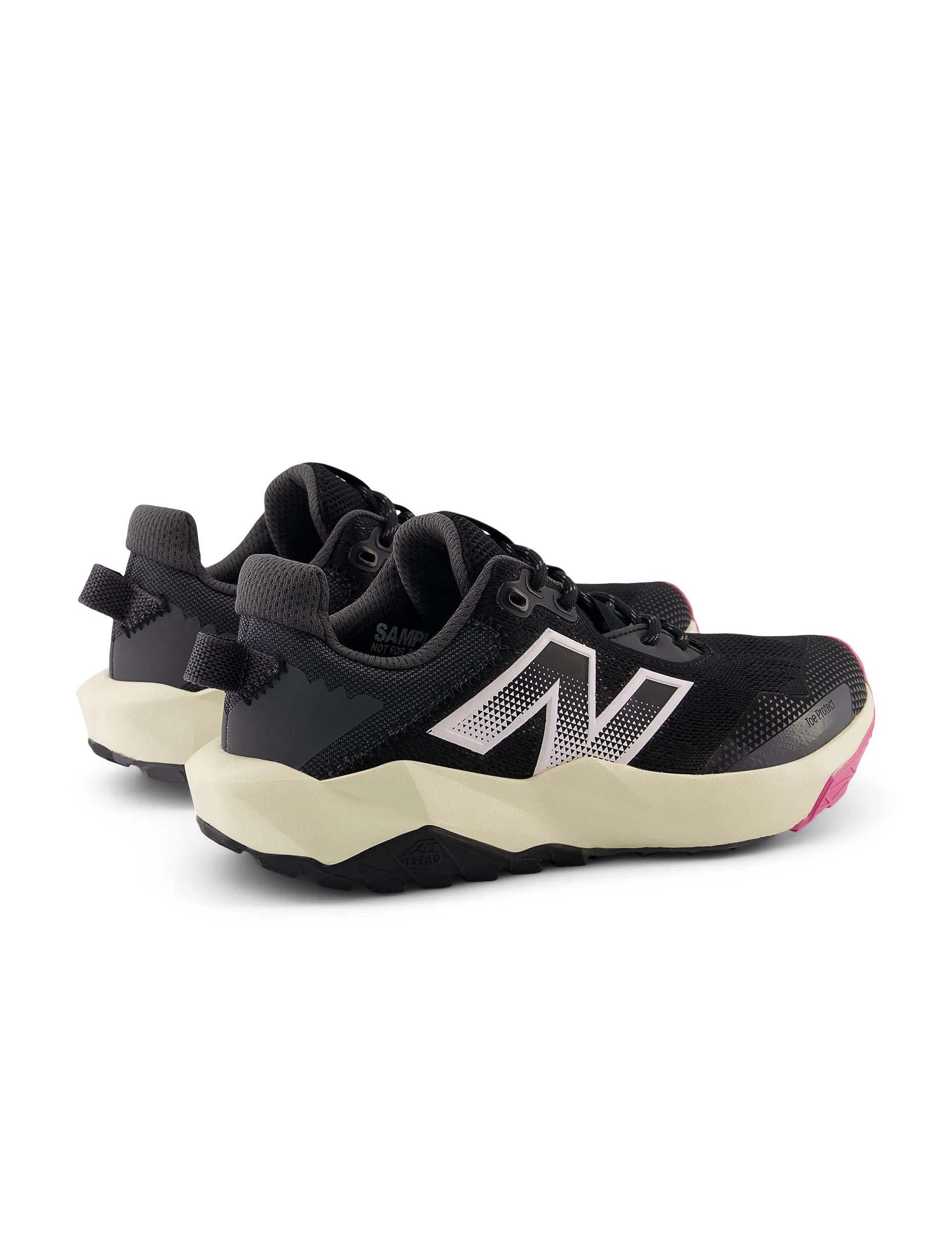 DynaSoft Nitrel v6 Shoes - Black/Pink Granite/Angora