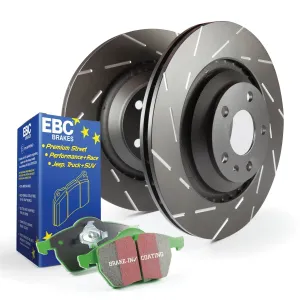 EBC Brakes S2KF1361 S2 Kits Greenstuff 2000 and USR Rotors