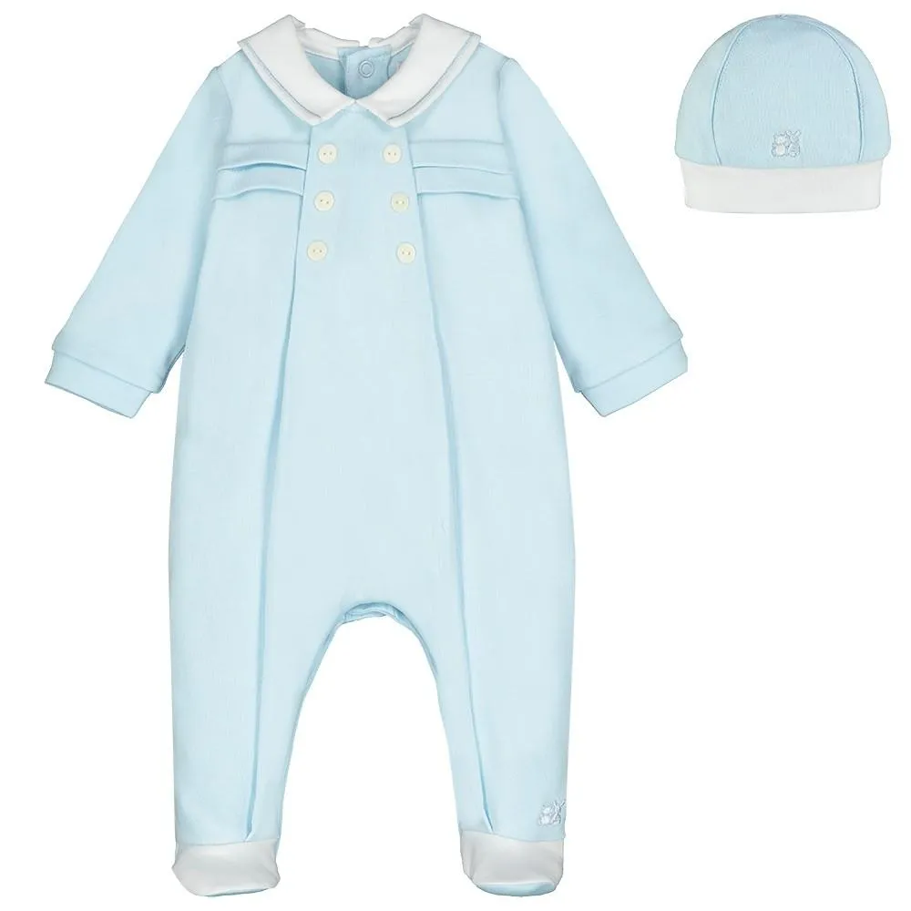 Emile et Rose Boys Sleepsuit and Hat 1872pb