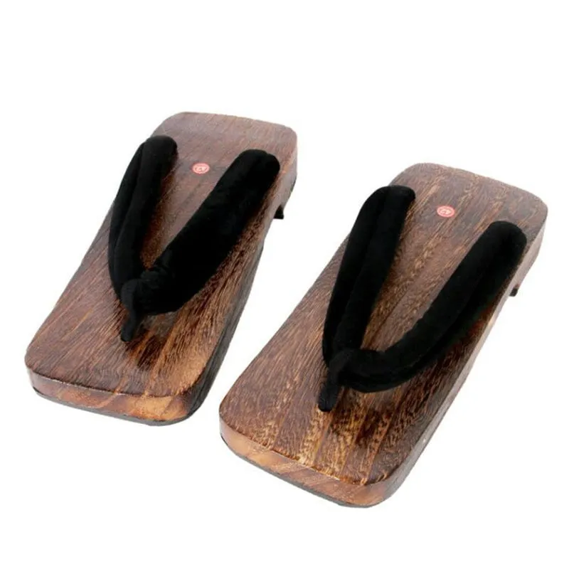 Flat-Floor Japanese Wooden Sandals