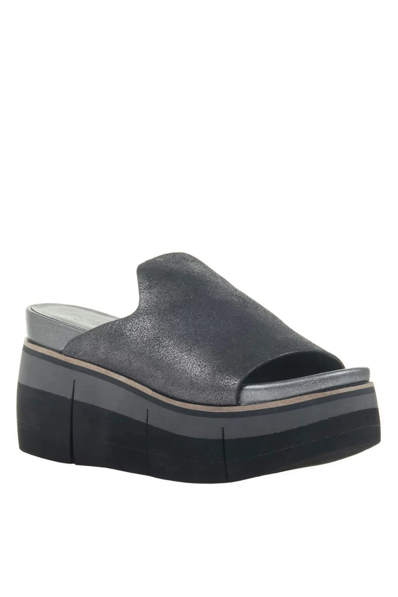 Flow Platform Sandal - Pewter