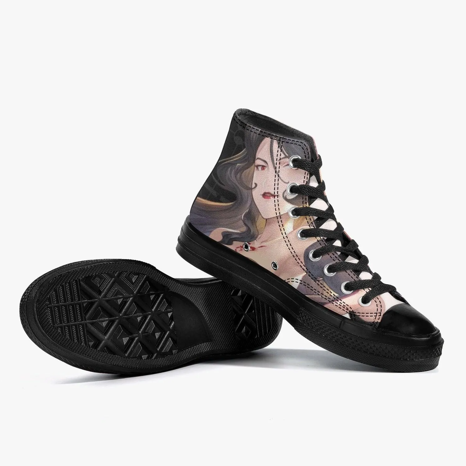 Fullmetal Alchemist Lust A-Star High Anime Shoes