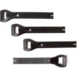 Gaerne  Boot Straps 4 pack long (Black)