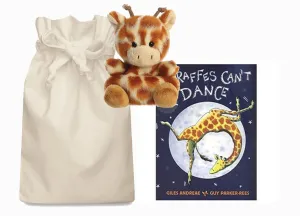 Giraffes Can't Dance Story Sack with Aurora Palm Pal Giraffe