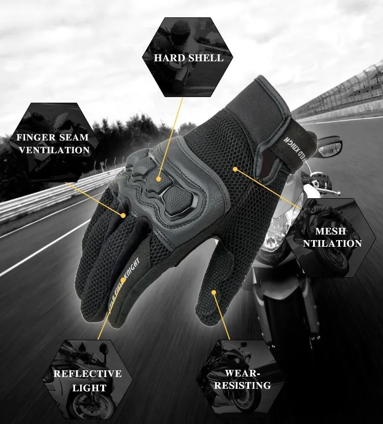 Gloves for Motorcycle Riding High-Quality Ventilation