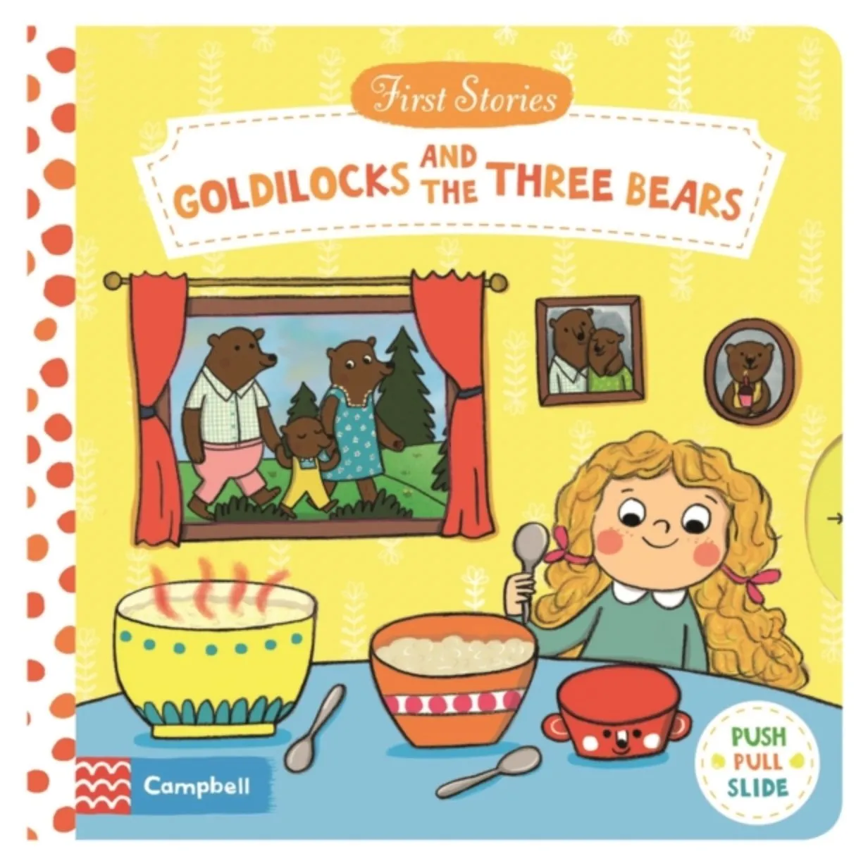 Goldilocks and the Three Bears Story Sack with Yellow Door Wooden Characters