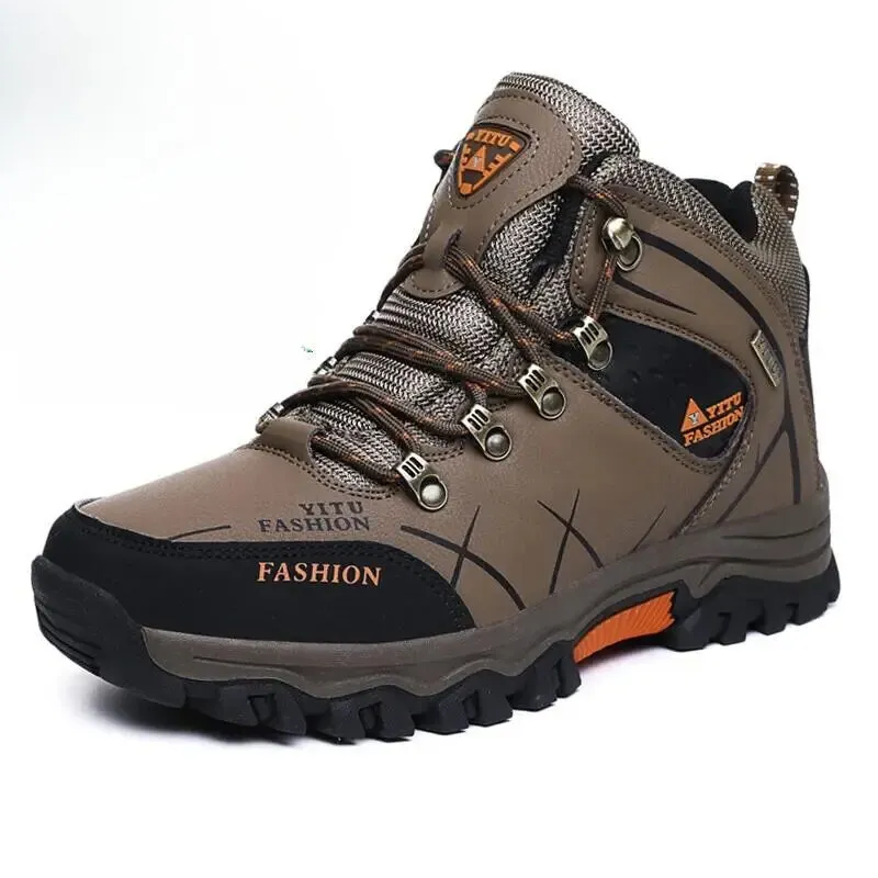 GRW Best Ortho Boots Waterproof Leather Super Warm Anti-collision Hiking Boots for Men