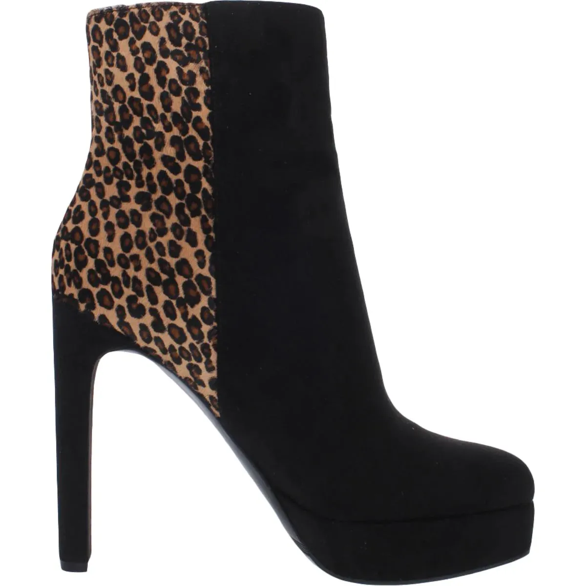 GUESS Dejah Suede Platform Ankle Boot Heels