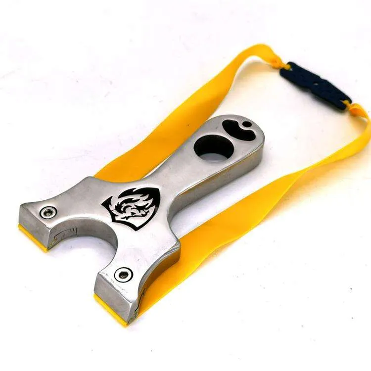 High Quality Roaring Lion Stainless Steel Slingshot