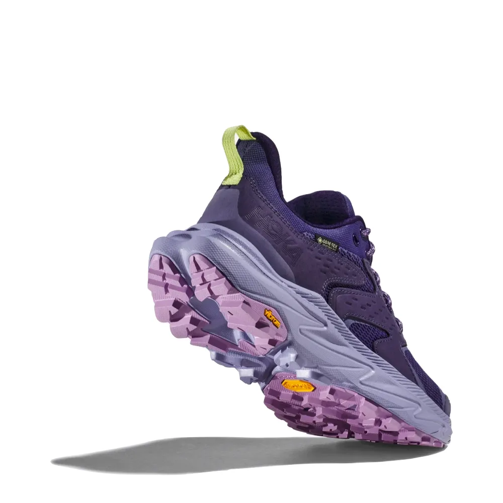 Hoka Women's Anacapa 2 Low GTX Sneaker in Meteor/Cosmic Sky