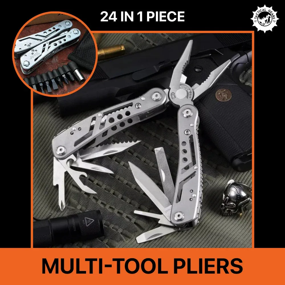 JEEP Multi-Tool Foldable Pliers 24 in 1